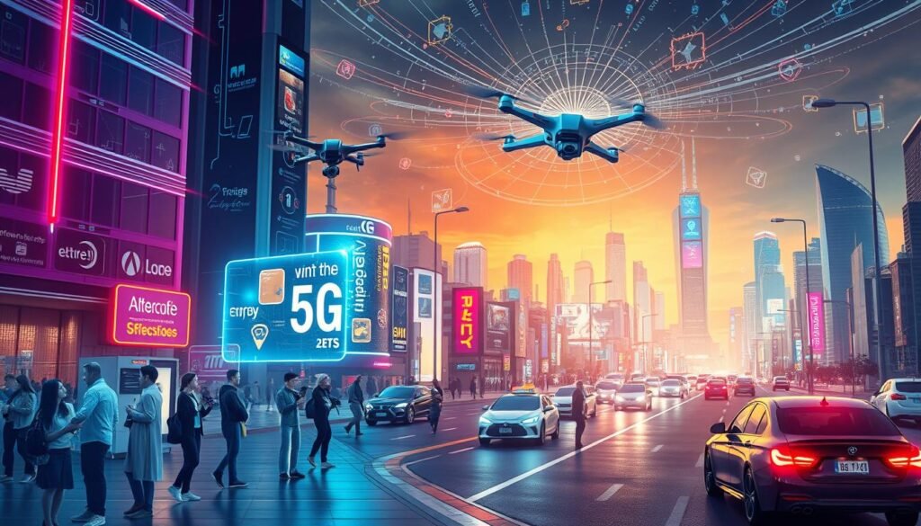 5G enhanced mobile connectivity