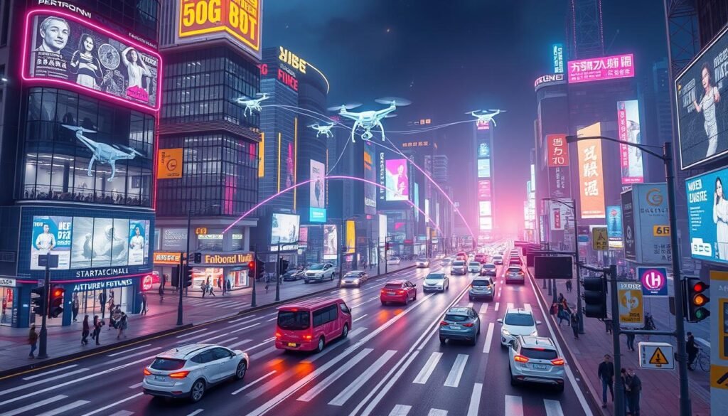 5G technology in smart city applications