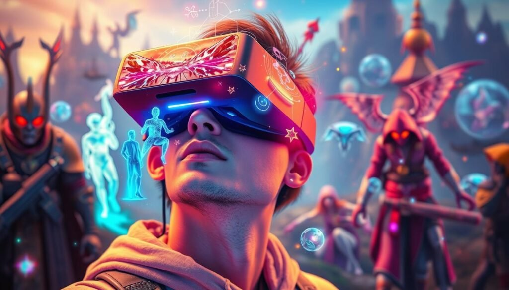 AR gaming interaction