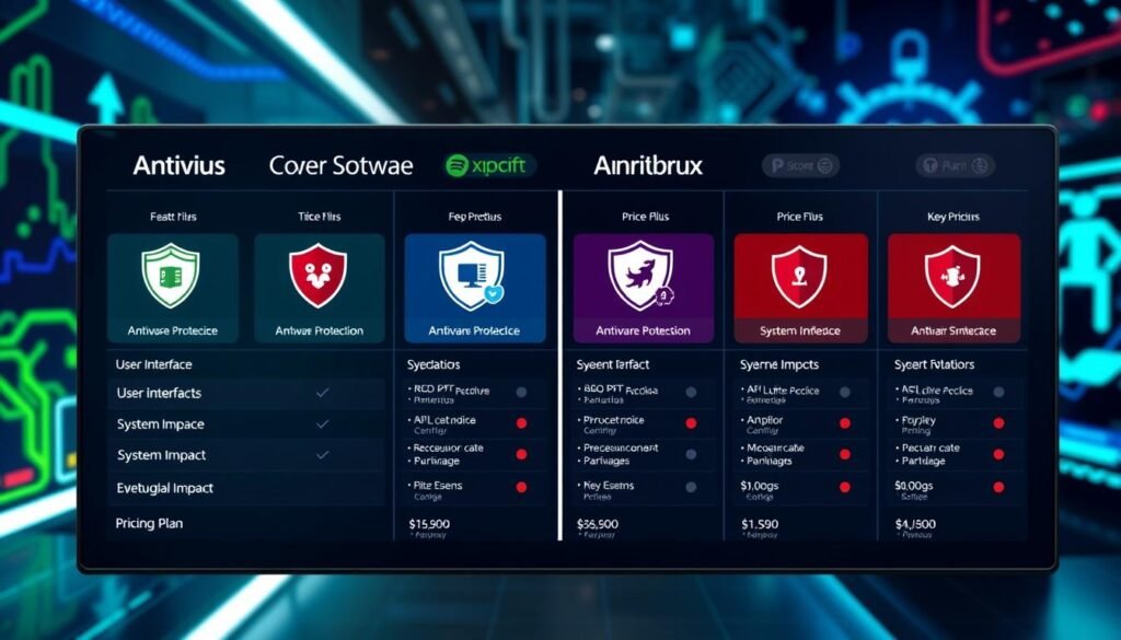 Antivirus software comparison