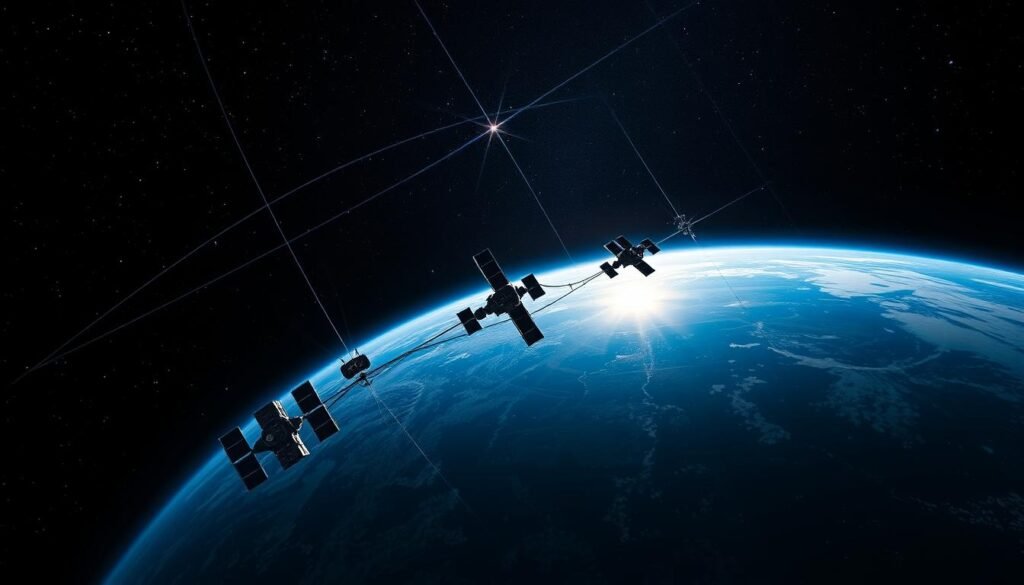 GPS satellite constellation