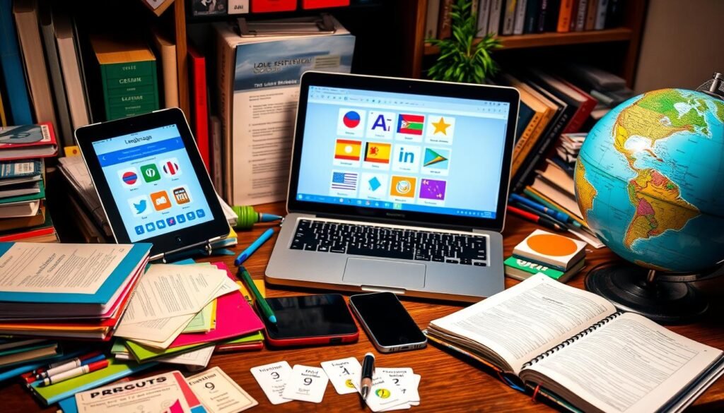 Hybrid Language Learning