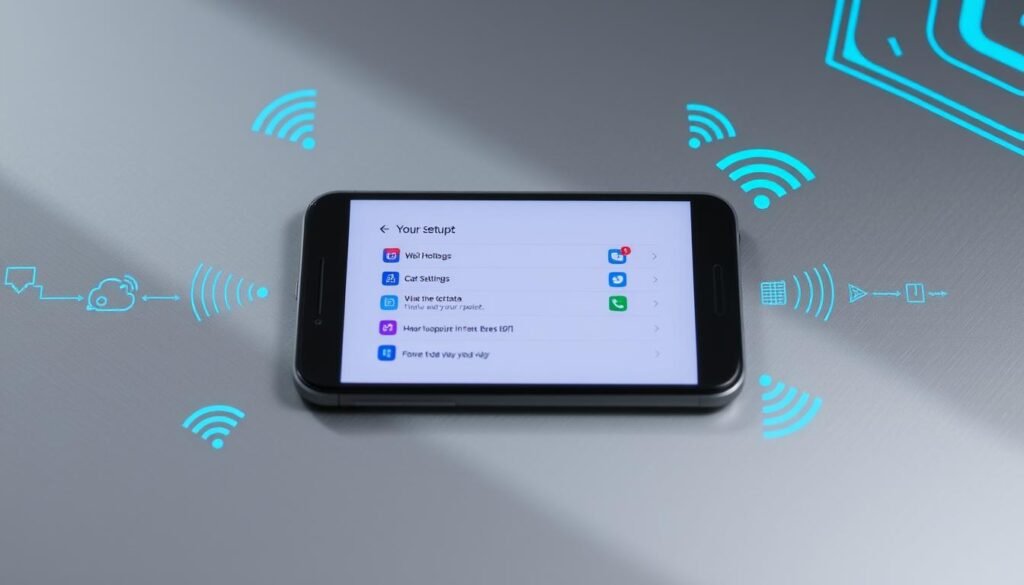 Smartphone Hotspot Setup