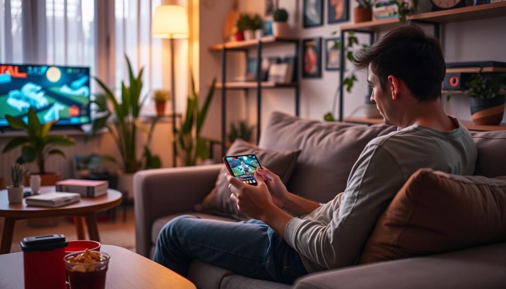 Smartphone gaming