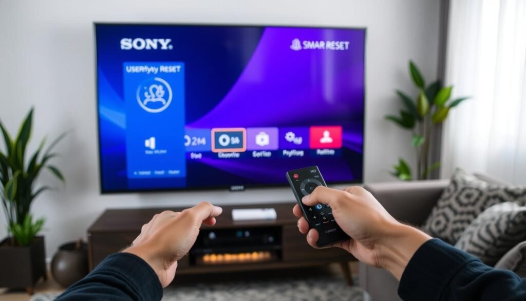 Sony TV reset methods