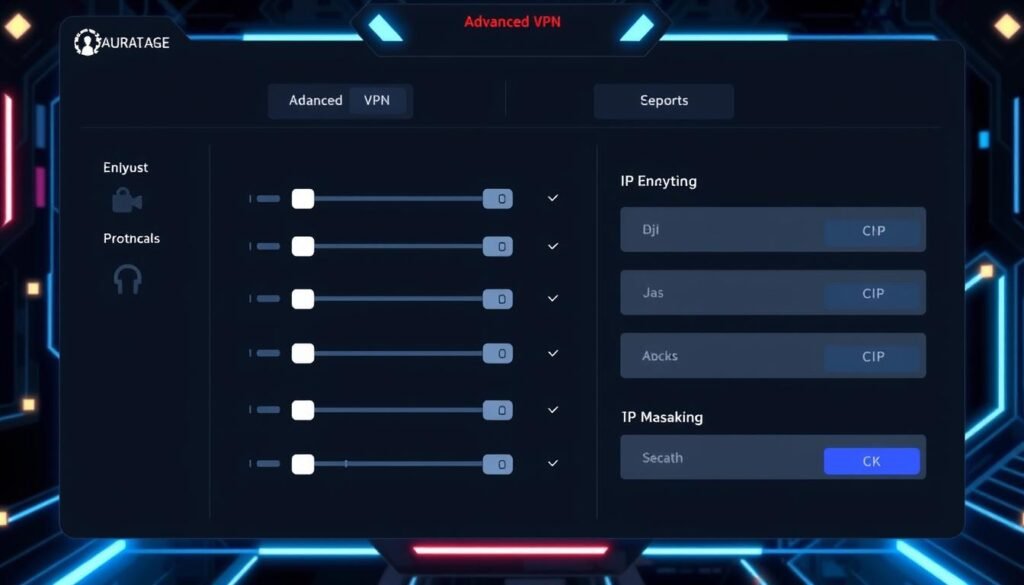 VPN advanced settings