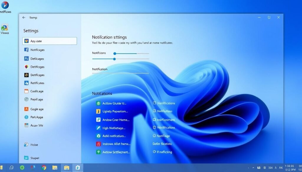 Windows Notification Settings