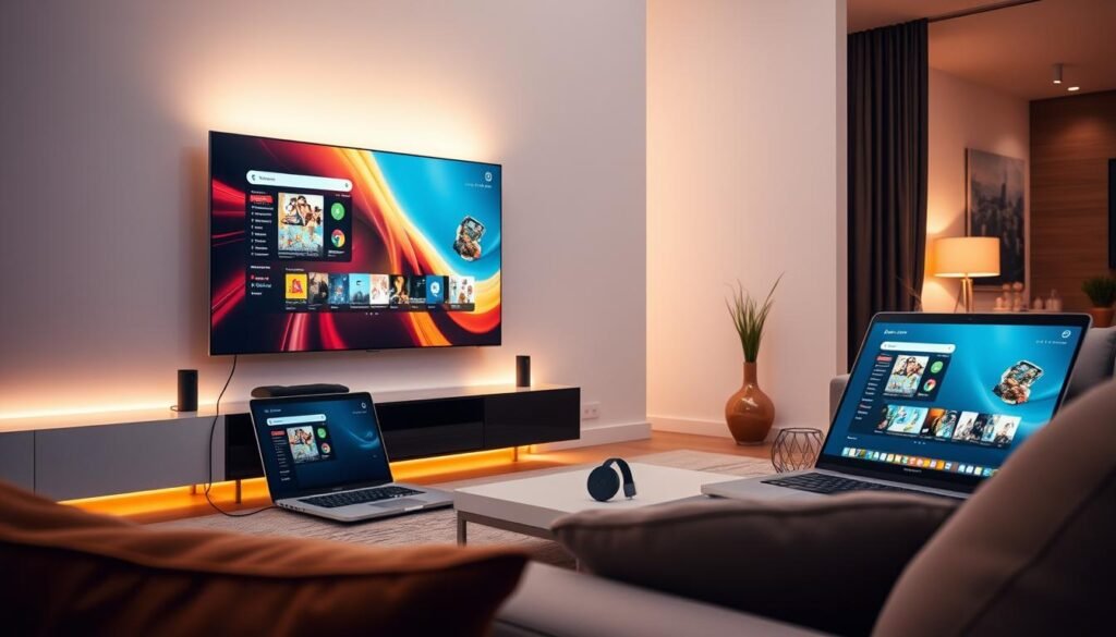 chromecast pc to tv