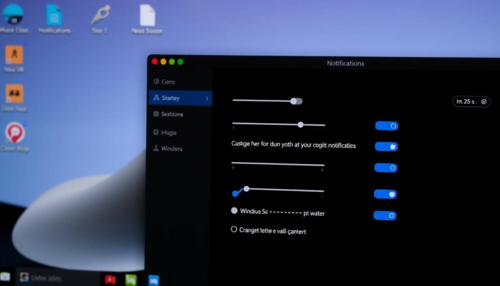 desktop notification settings