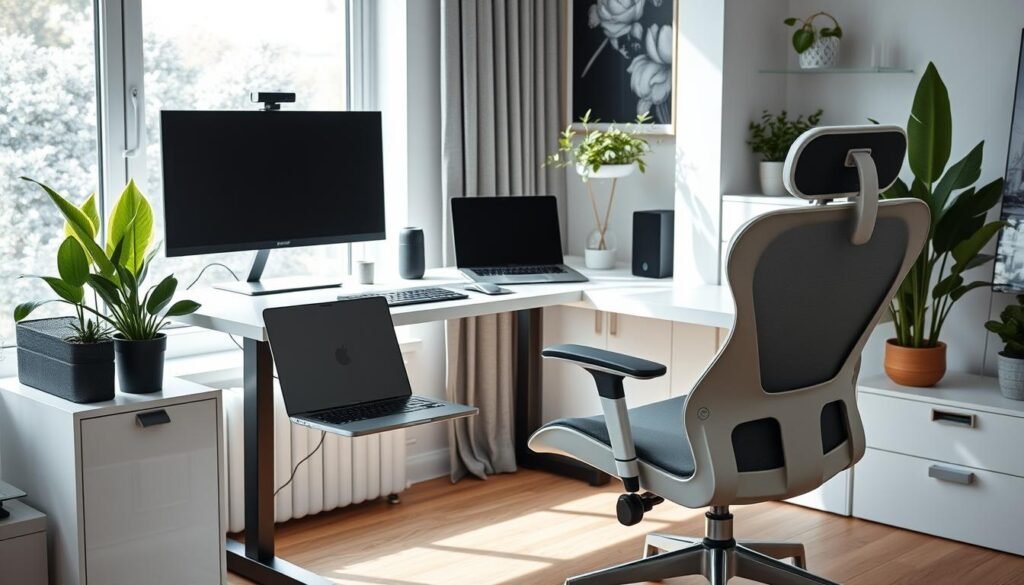 home office tech setup