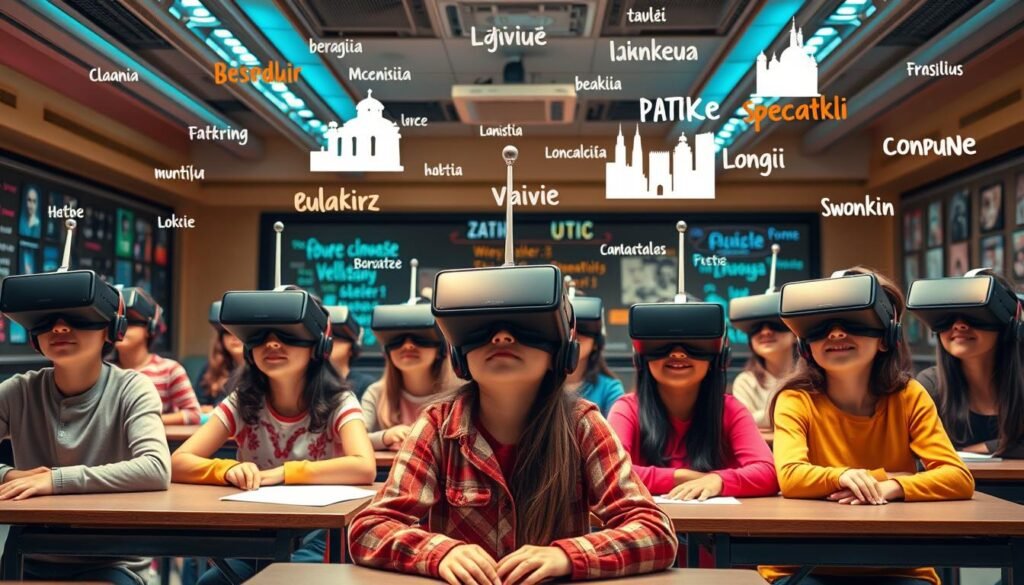 immersive language learning