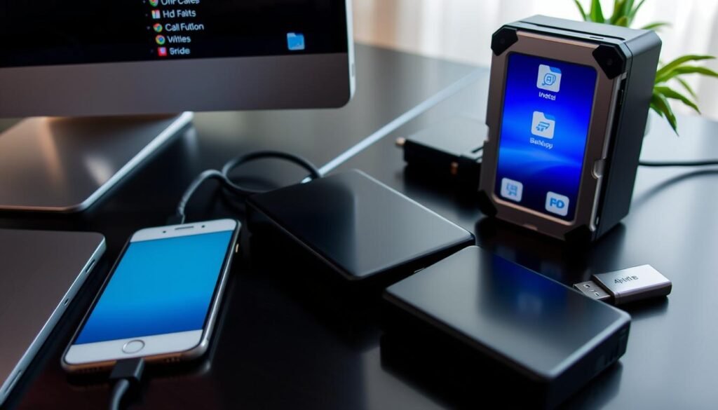 local backup options for smartphones