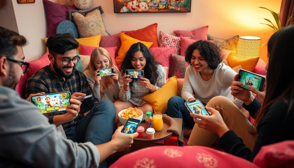 mobile gaming