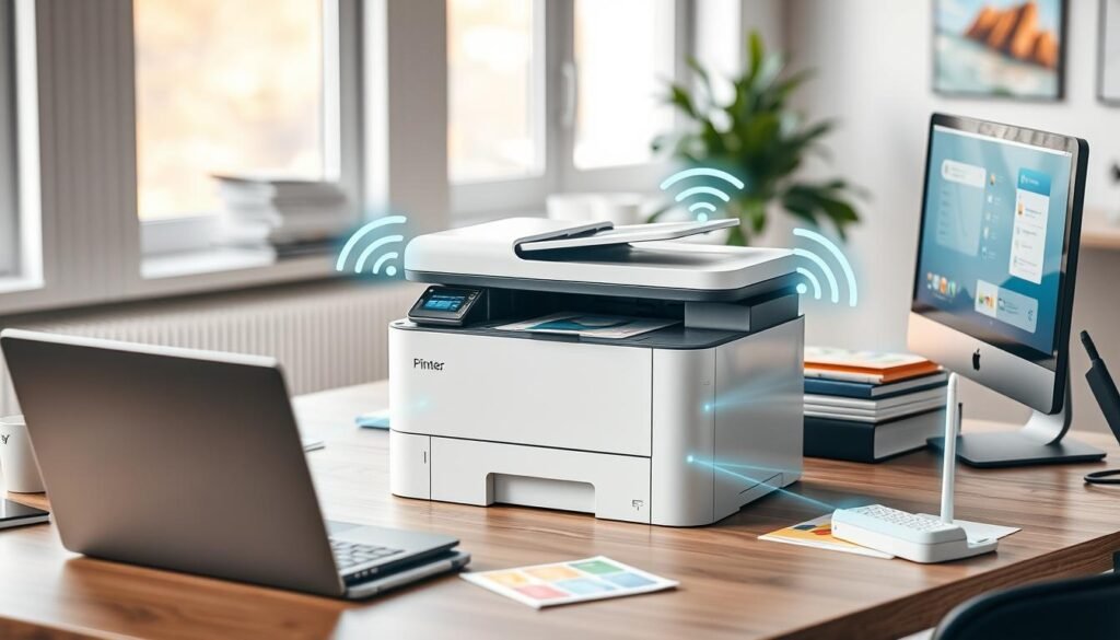 network printer setup