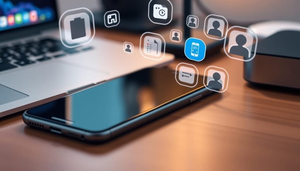 prepare smartphone for backup
