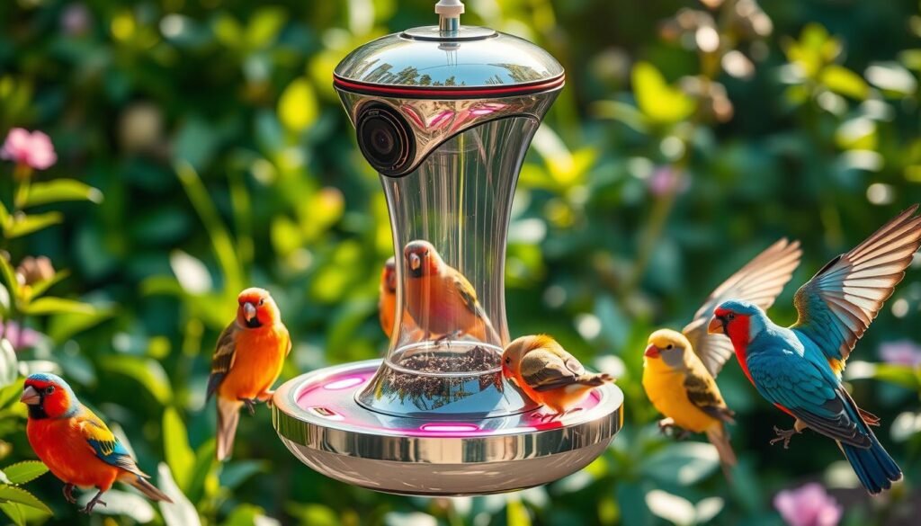 smart bird feeder