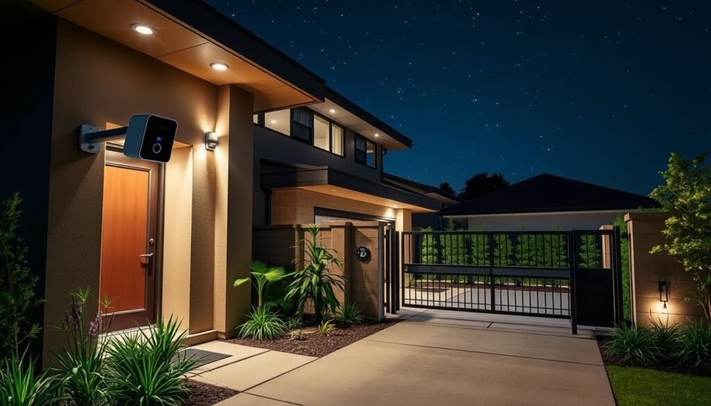 smart home security