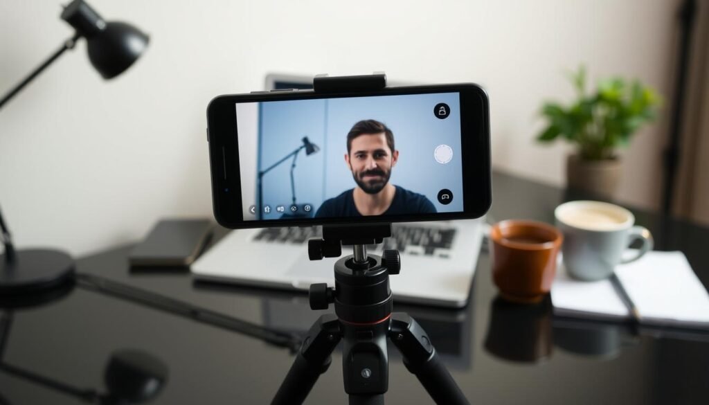 smartphone as webcam guide