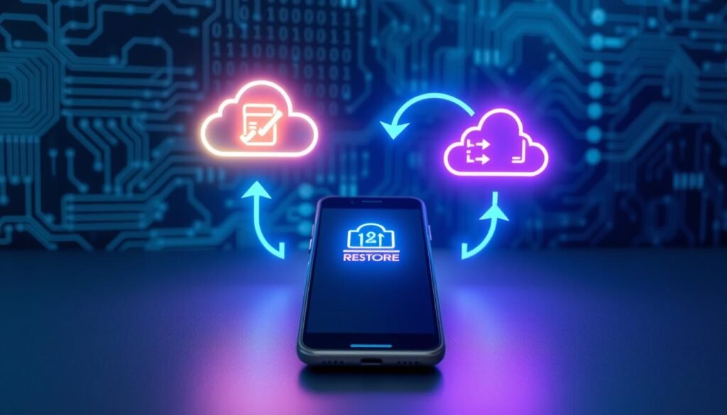 smartphone data backup and restore