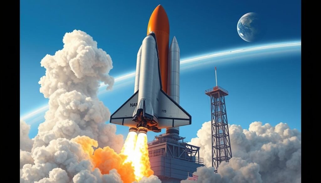 space shuttle