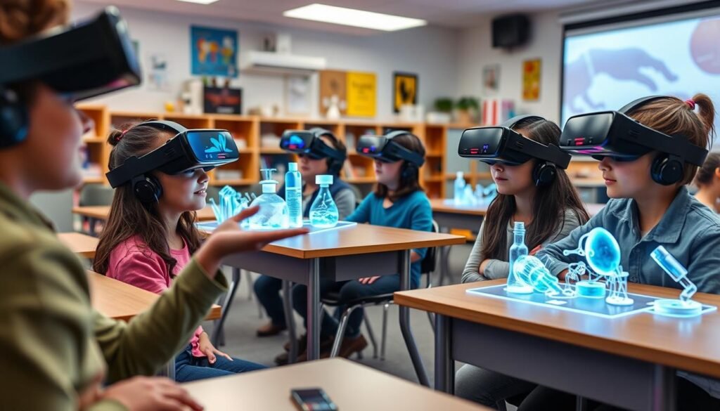 AR in distance learning