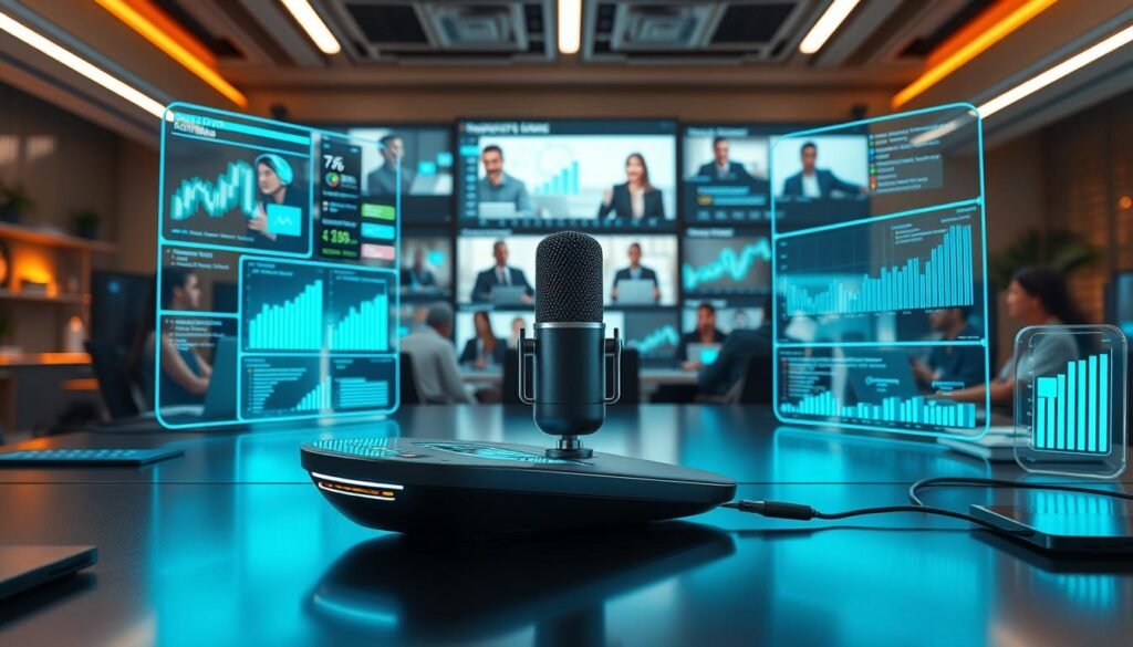 Automated transcription productivity